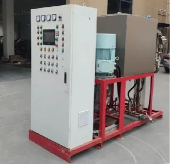 Qiyu water mist equipment with pump, tank and electrical control panel